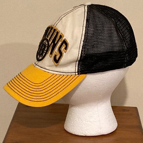Boston Bruins Old School Reebok Superflex Faceoff Edition Baseball Cap Size S/M - Picture 4 of 13